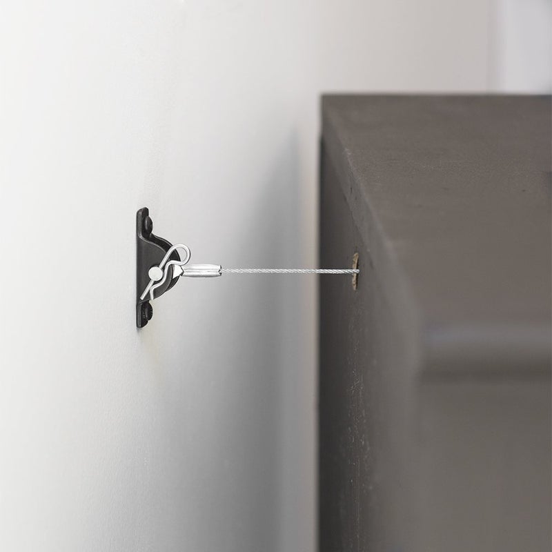 Hangman Anti-Tip Kit to Prevent Furniture Falling-Steel (TK-400-3) - Image 5